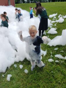 Foam party For Camp and birthday party